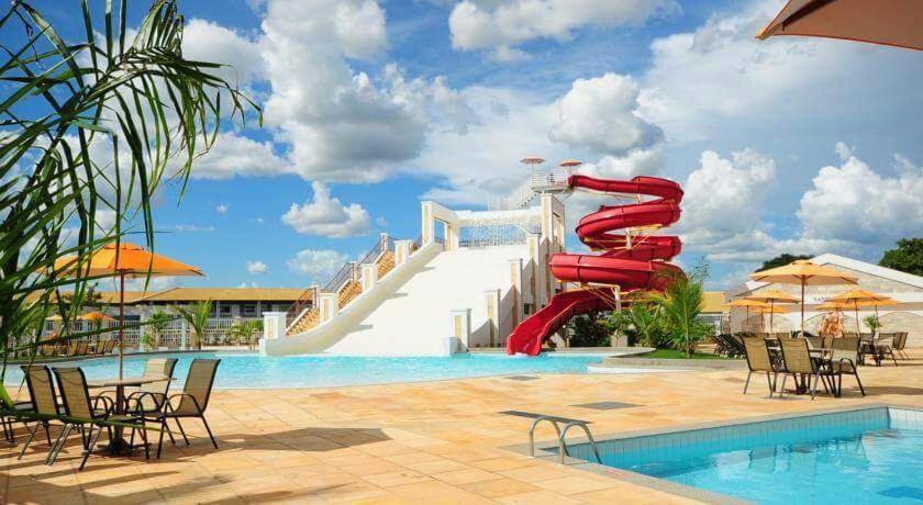 Caldas Novas Lacqua Di Roma IV - 2 Banheiros E Cozinha, Piscina 24 Horas 외부 사진
